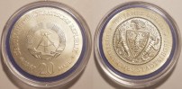 20 Mark 1987 DDR Stadtsiegel st gekapselt